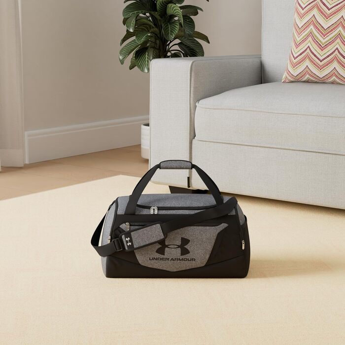 Спортивна сумка Under Armour Unisex Duffel, сіра (Pitch Gray Medium Heather), розмір XS