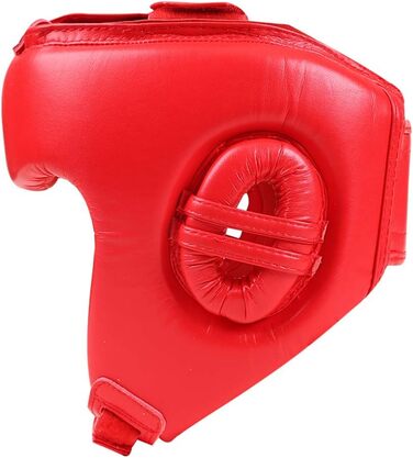 Боксерський шолом WESING AIBA для аматорських змагань, червоний, XL