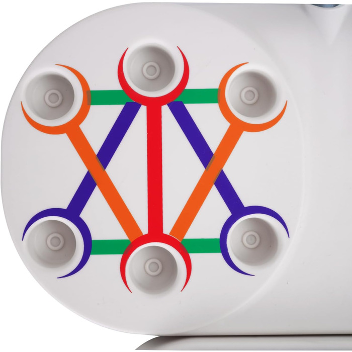 Набір для віджимань Dnkelar 3-в-1, фітнес-дошка для тренування всього тіла, з ручками для віджимань та еспандером, обладнання для дому, білий