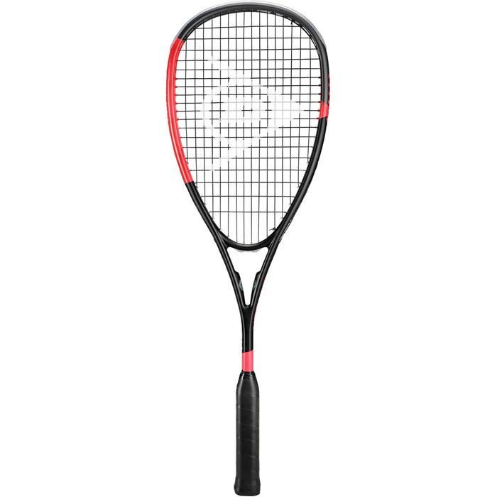 Ракетка для сквошу Dunlop Blackstorm, універсальний розмір, чорна/червона