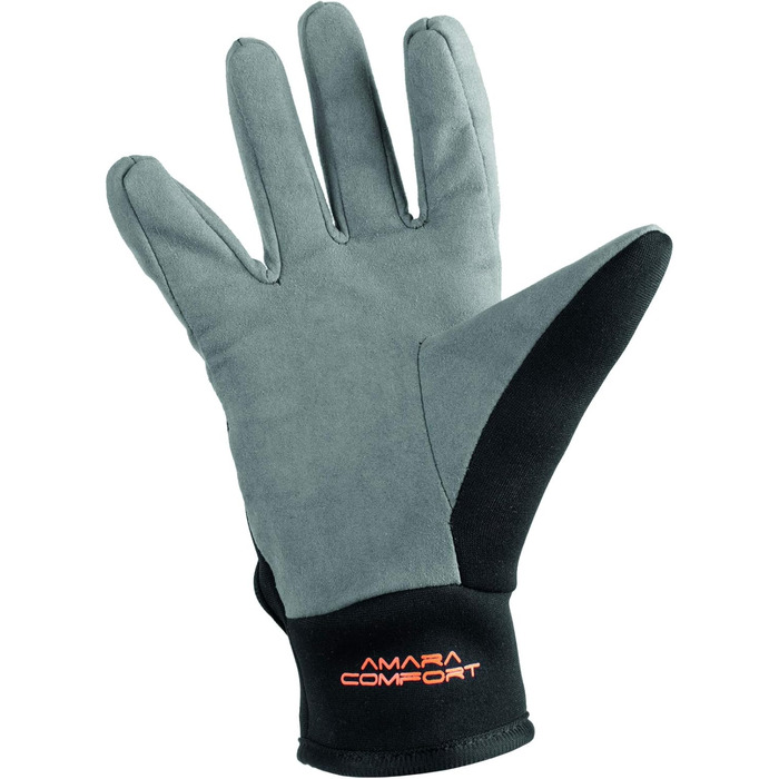 Дайвінгові рукавички SEAC Aara Cofort 1.5 з неопрену (S, Чорний)