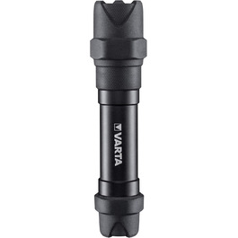 Ліхтар кемпінговий VARTA L30 Pro LED з 6 батарейками AA, індеструктивний, 4 режими освітлення, нічник, волого- та пилозахист, для риболовлі, відпочинку на природі, відключень електроенергії (6 Вт + 6x AA)