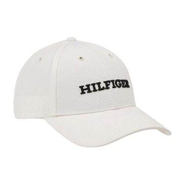 Чоловіча кепка Tommy Hilfiger TH Established Basecap, білий колір (Ivory), універсальний розмір