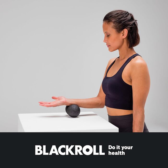 Набір масажних роликів BLACKROLL BLACKBOX Mini для самомасажу, різноманітні фасціальні інструменти, фітнес-масажери для ефективного тренування, вироблено в Німеччині