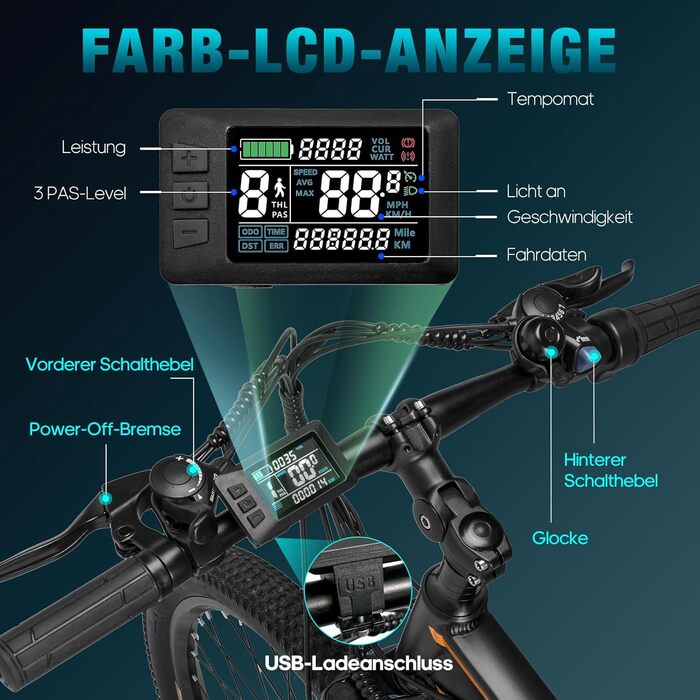 Електровелосипед Fafrees F28 MT 27.5