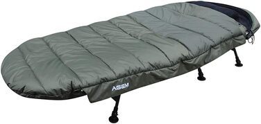 Сплячий мішок AGEM Winter для дорослих: 3-4 сезони, кемпінг, рибалка, 225x100 см, 4-5 кг