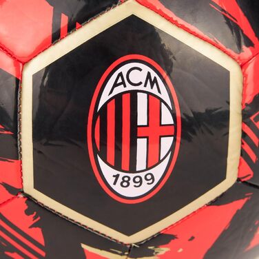 Футбольний м'яч AC Milan, офіційний, для гри та тренувань