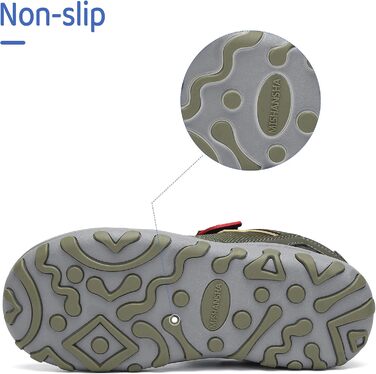 Дитячі трекінгові кросівки Mishansha для активного відпочинку: легкі, зручні, зелені (37 EU)