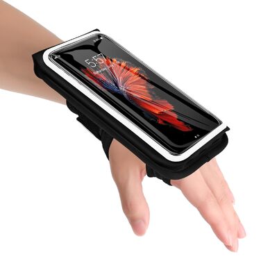 Спортивний браслет для телефону Guzack 2-в-1: фіксатор для бігу та тренувань, універсальний, для iPhone/Samsung