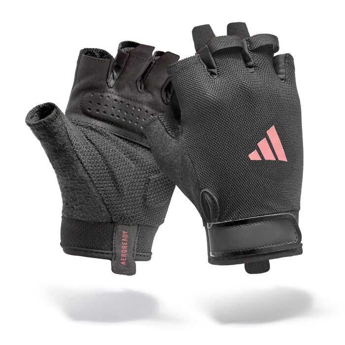 Рукавички спортивні adidas Essential Trainingshandschuhe Pink, Aeroready, вологовідвідні, з екошкіри