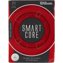 Гольф-м'ячі WILSON SmartCore Straight Distance, 24 шт.