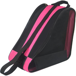 Сумка для ковзанів Gooyule: для роликових, інлайнових та квад ковзанів, велика місткість, рожева