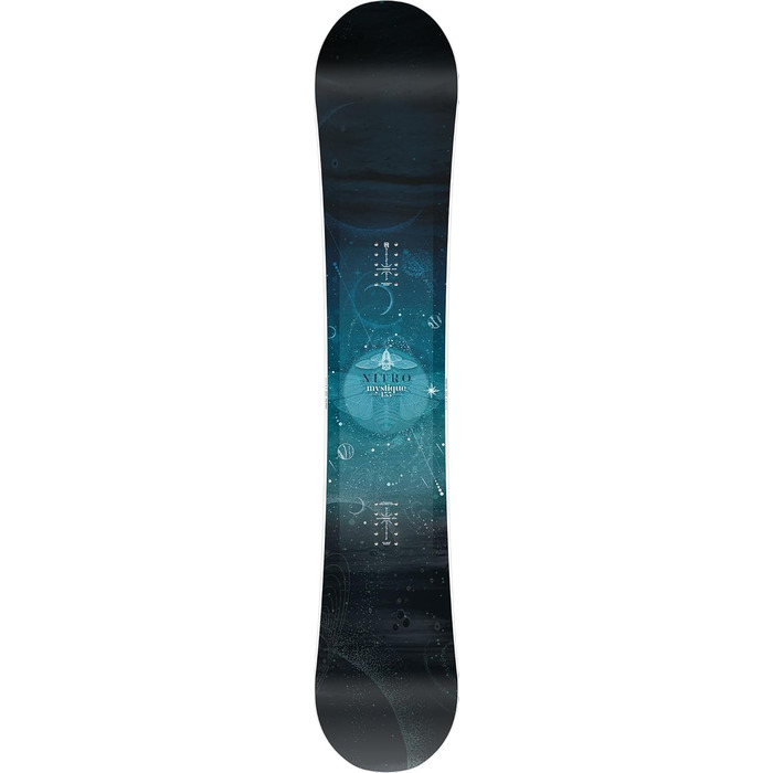 Сноуборд Nitro Mystique 2025 для жінок, All-Mountain, Directional Twin, Gullwing, 155 см