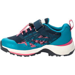 Черевики туристичні Jack Wolfskin Vili Hiker Texapore Low для дітей, 34 EU, Dark Sea