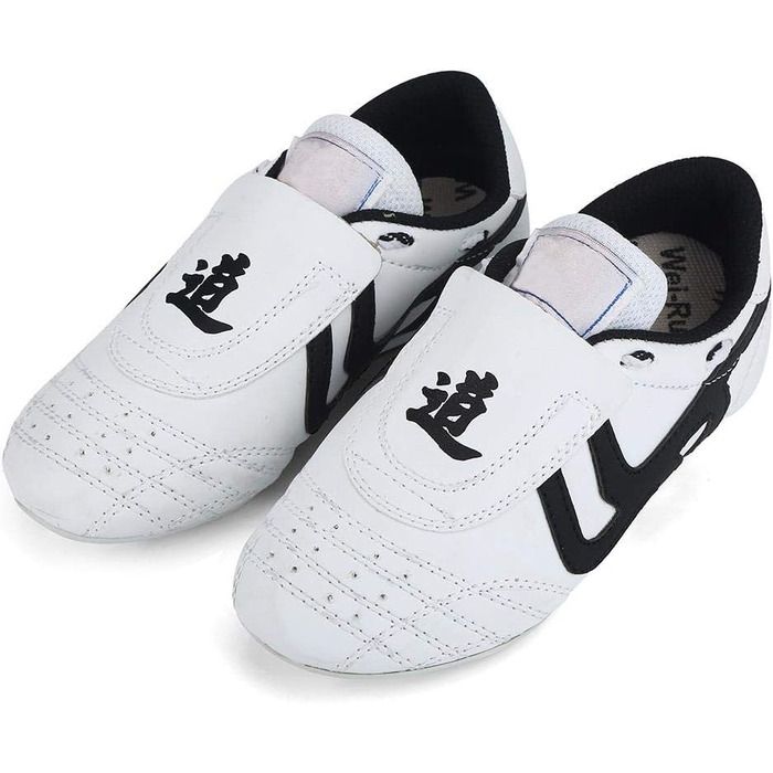 Взуття для Таеквондо Keenso: дихаючі шкіряні кросівки з гуми для бойових мистецтв, легкі, розмір 31 EU
