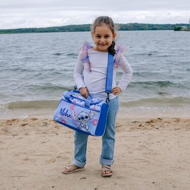 Спортивна сумка Scooli для дітей - 23 x 35 x 16 см, велике основне відділення, регульований плечовий ремінь, аксесуари для школи, сумка через плече (Турквіс)