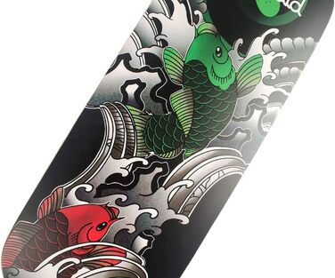 Лонгборд JUCKER HAWAII HOKU Special Edition, бамбук, клен, скловолокно, 2 рівня жорсткості, лімітований дизайн