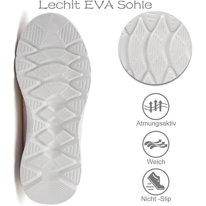 Жіночі кросівки для бігу та активного відпочинку. Стильні рожеві кросівки для занять спортом та прогулянок (42 EU)