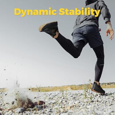 Кросівки для бігу FitVille для чоловіків, широка колодка (EU 50), чорні. Підходять для трейлраннінгу, бігу по дорогах, туризму та фітнесу. Легкі та зручні спортивні кросівки.