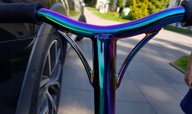 Трюковий самокат Raven Evolution Master Neo Chrome 110 мм