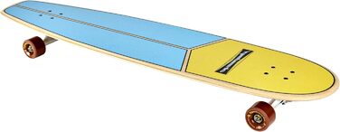 Hamboards Huntington Hop 'Sky Cream' – ручна робота, лонгборд для лендсерфінгу та круїзингу, ламінована береза і клен