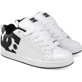 Кросівки DC Shoes Court Graffik Low для жінок - біло-чорні, 41 EU (Скейтбординг)