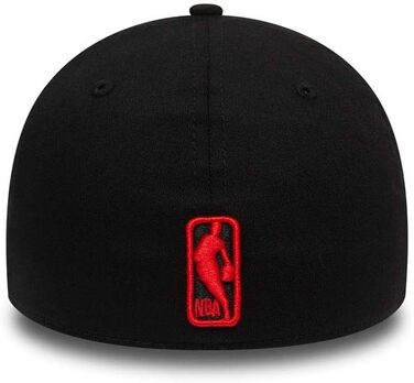 Кепка New Era Chicago Bulls чорна, 39thirty Stretch, розмір M-L