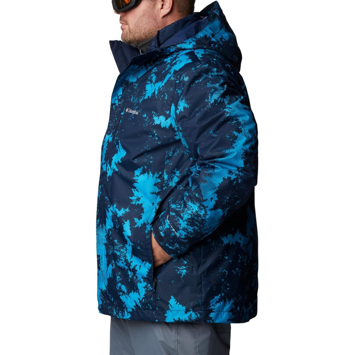 Чоловіча куртка Columbia Whirlibird IV Interchange, колір блакитний, принт Lookup