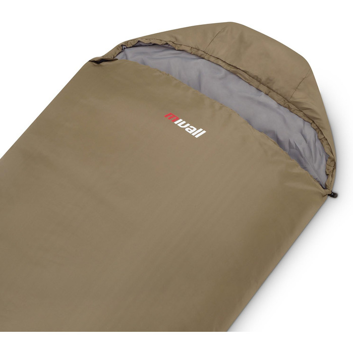 Сплячий мішок Mivall Patrol: ультралегкий, компактний, для подорожей, літній, легкий