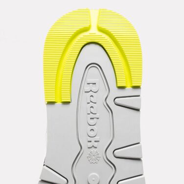 Кросівки Reebok Classic Leather Unisex 37.5 EU, чорний/білий/жовтий