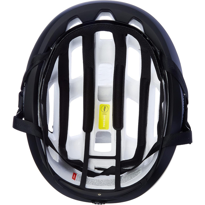 Велошолом POC Ventral Air MIPS NFC з NFC-медичним чіпом, чорний/білий матовий, розмір L (56-61 см) – ідеальний для пригод та диких поїздок