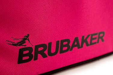 BRUBAKER рюкзак-сумка для лижних черевиків і шолома, суперфункціональний, рожево-чорний, лімітована серія