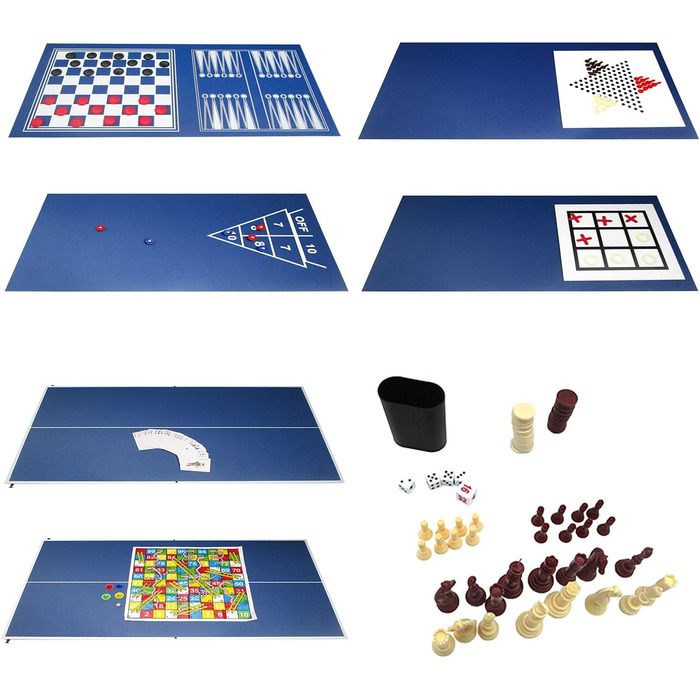 Дитячий ігровий стіл Happy Garden 20 в 1 - багатофункціональний стіл для ігор та розвитку