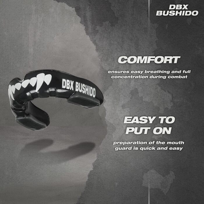 Капа для боксу DBX Bushido Sport Gel - захист зубів для боксу, кікбоксингу та єдиноборств - комфортна та дихаюча