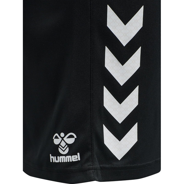 Спортивні чоловічі шорти Hummel Core XK Poly — короткі шорти для залу та тренувань, дихаючі та швидкосохнучі, чорний колір, розмір L