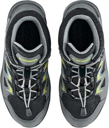 Черевики LOWA Innox EVO GTX QC JR - дитячі, водонепроникні, 23 EU, графіт/авокадо