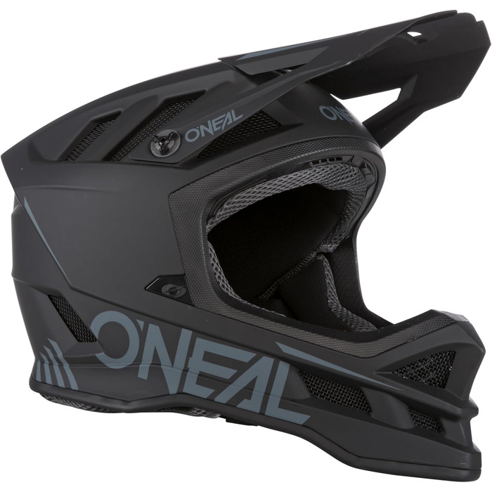 Шолом O'NEAL Blade Polyacrylite Hel Strike чорний/червоний XS