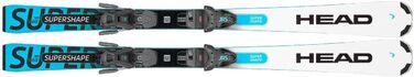 Дитячі гірськолижні лижі HEAD Supershape JRS з кріпленнями JRS 7.5 GW, колекція 2023/24, довжина 130 см