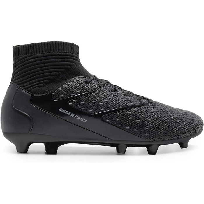 Футбольні бутси DREAM PAIRS для чоловіків: професійні тренувальні бутси з шипами, чорні, 41 EU