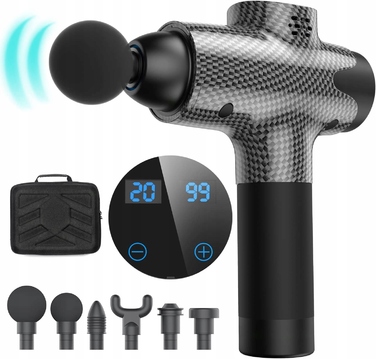 Потужний перкусійний масажер PISTOLET Massage Gun Pro