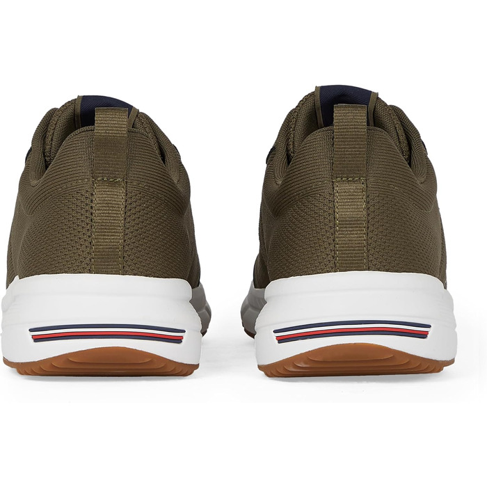 Кросівки Tommy Hilfiger Runner для чоловіків: легкі, сучасні, в'язані, колір хакі (41 EU)