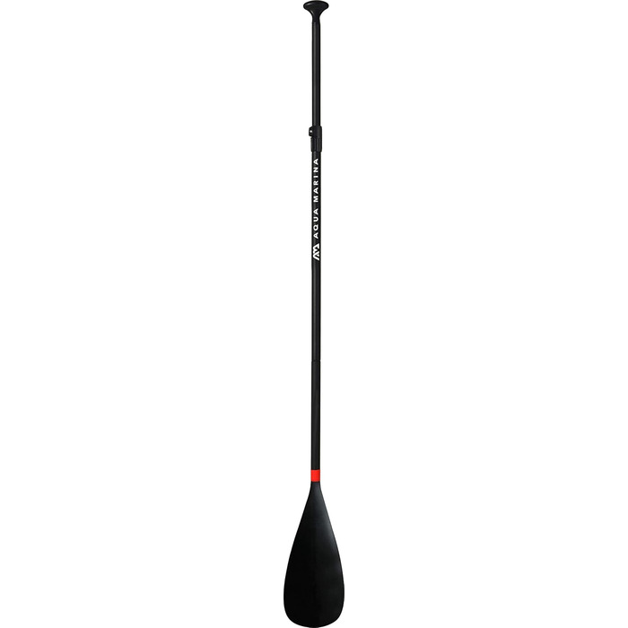 Весло Aqua Marina Sports III регульоване алюмінієве для SUP, чорне, 165–210 см