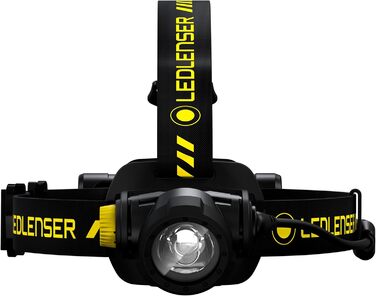 Ліхтар налобний LED Ledlenser H7R Work 1000 люмен, акумуляторний, водонепроникний IP67, регульований, з USB-кабелем