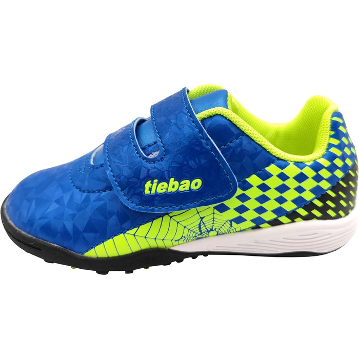 Дитячі футбольні бутси для гри на траві, унісекс, синій, розмір 23-27 EU