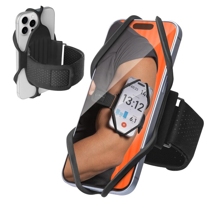 Спортивний браслет для телефону Bone Run Tie 3 - зручний фітнес-аксесуар для бігу, сумісний з iPhone 4.7-7.2