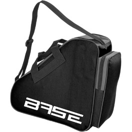 Сумка для ковзанів BASE Skatebag: містка, з ручками та регульованим ременем, зелено-чорна