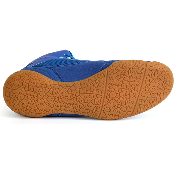 Чоловічі боксерські та спортивні черевики ZVC для боксу, фітнесу та пауерліфтингу (45 EU, Синій)