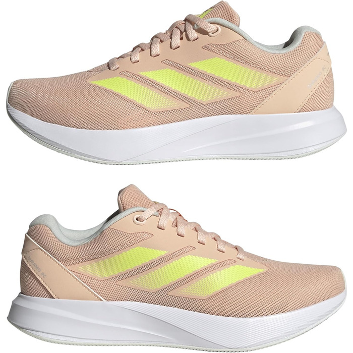Кросівки для бігу Adidas Duramo RC жіночі (37 1/3 EU, рожевий, жовтий, зелений)