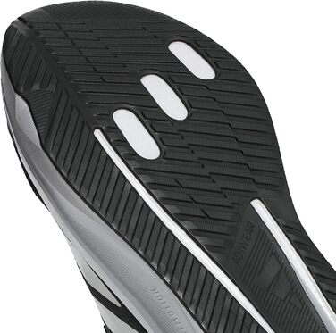 Кросівки для бігу Adidas Duramo SL 2, чорний/білий/сірий, 44 2/3 EU