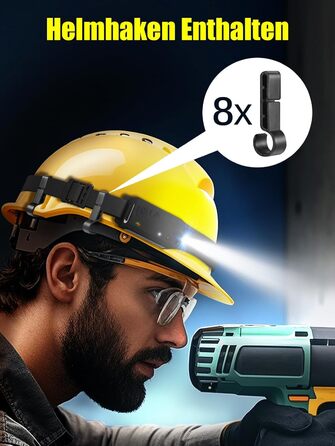 UNBON LED налобний ліхтар, перезарядна козирна лампа з USB-C, 5 режимів, датчик руху, IPX4, водонепроникний, для туризму, бігу, риболовлі, 1 шт. (2 шт.)